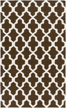 Woold Modern Brown Area Rug