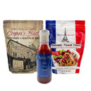 Breakfast Bliss Bundle | Pancake Mix, Crepe Mix & Wild Plum Syrup