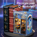 Soul Travel Agency Book Nook Miniature Dollhouse Kit by Wizardi F07M5-31-CWGA201