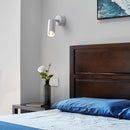 DecorBites™ Adjustable Metal Spotlight LED Wall Lamp Fixture - Indoor Wall Light