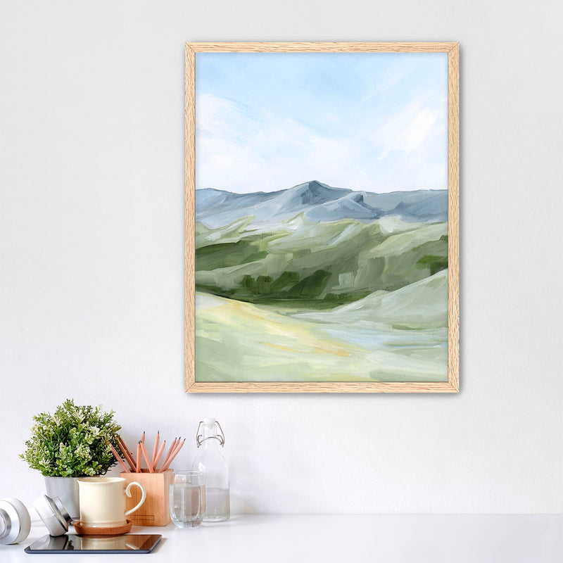 "Above the Treeline" Art Print