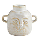 Abstract Head Pot Small | Decorative Modern  Ceramic Vase | 4.5" Tall