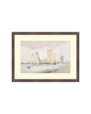 Abstract Sailboats