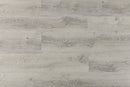 WPC Vinyl Rigid Core 9" Width 60" RL 8.5mm Thick, 1.5mm IXPE, Abstract Silver, Romulus Floors - Mazzia Collection