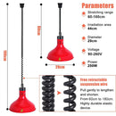 DecorBites™ Electric Heat Lamp Telescopic Food Preservation Pendant Light for Restaurants