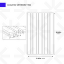 Acoustic Slimwide Square Panel
