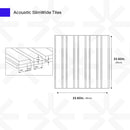 Acoustic Slimwide Square Panel
