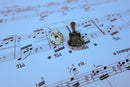 Acoustic Guitar Lapel Pin