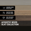 Fluted Sound Absorbing Wall Paneling - WPNL-ACWFLTFOG9.5x94.5 - 7