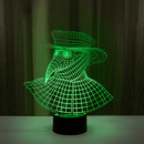 Plague Doctor Acrylic Lamp