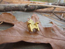 Adirondack Chair Gold Lapel Pin