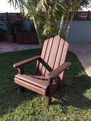 Redwood Adirondack Chair