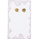 "Admit One" Carnival Ticket Enamel Pin on Gift Card