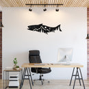 Salmon Fish Metal Wall Art – Fishing Cabin Lake House & Outdoor Decor