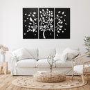 Tree 3 Piece Metal Wall Art Set – Nature Botanical Home Decor