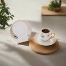 Lale Ask- Espresso/Turkish Coffee Cups- White