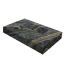 Adriatic Black Marble Modern Bathroom Sink - Wall Mount 30x16