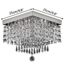 DecorBites™ Crystal LED Chandelier Ceiling Lamp for Luxe Home Decor
