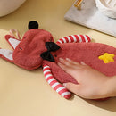 DecorBites™ Kids Coral Velvet Hanging Hand Towel: Soft, Skin-Friendly Kitchen & Bathroom Towel