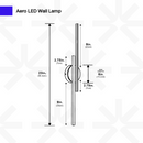 Aero LED Wall Lamp