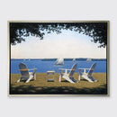 Afternoon Seating - Limited Edition Canvas Print