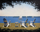 Afternoon Seating - Limited Edition Canvas Print