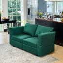 Ainfox Modular Sectional Couches for Living Room,  Convertible Sleeper Sofa Bed with Storage