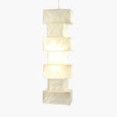 Akari Rectangular Stacked Paper 36N Pendant Light
