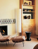 Akari Spiral Paper UF4-31N Floor Lamp