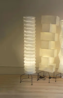 Akari Spiral Paper UF4-31N Floor Lamp