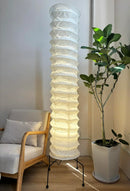 Akari Spiral Paper UF4-31N Floor Lamp