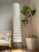 Akari Spiral Paper UF4-31N Floor Lamp