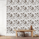 Contemporary Mushrooms Wallpaper Smart