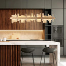 Geometric Alabaster Chandelier