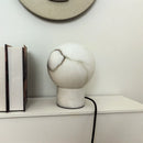 Alabaster Globe Table Lamp