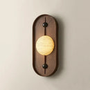 Alabaster Bezel Wall Lamp