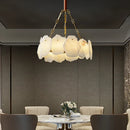 Alabaster Burton Round Chandelier