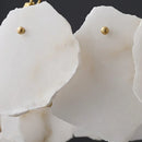 Alabaster Burton Round Chandelier