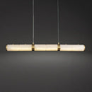 Alabaster Cylindrical Chandelier