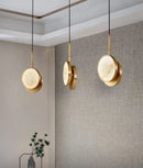 Alabaster Moonshade Pendant Light