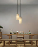 Alabaster Nula Vertical Pendant Light