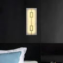 Alabaster Square Rectangular Wall Light