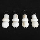 Alabaster Cylindrical Chain Chandelier