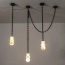 Alabaster Cylindrical Chain Chandelier