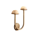 Mushroom Alabaster Wall Sconce