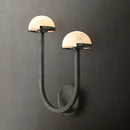 Mushroom Alabaster Wall Sconce