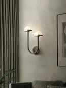 Mushroom Alabaster Wall Sconce