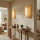 Alabaster Obvara Oval Wall Light