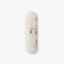 Alabaster Pill Wall Sconce