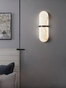 Alabaster Pill Wall Sconce